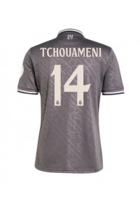 Real Madrid Aurelien Tchouameni #14 Voetbaltruitje 3e tenue 2024-25 Korte Mouw